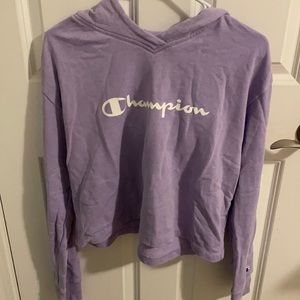 Purple Champion Hoodie